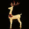 Jingle Jollys Reindeer 100 LED Christmas Lights 1.5M Outdoor