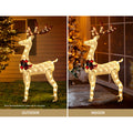 Jingle Jollys Reindeer 100 LED Christmas Lights 1.5M Outdoor