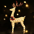 Jingle Jollys Reindeer 100 LED Christmas Lights 1.5M Outdoor