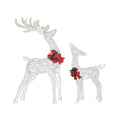 Jingle Jollys Christmas Lights 170 LED Fairy Reindeer Decoration 2PC