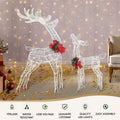 Jingle Jollys Christmas Lights 170 LED Fairy Reindeer Decoration 2PC