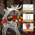 Jingle Jollys Christmas Lights 170 LED Fairy Reindeer Decoration 2PC
