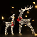 Jingle Jollys Christmas Lights 170 LED Fairy Reindeer Decoration 2PC