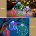 Jingle Jollys 320 LED Fairy Lights 3pc Ball Decoration Set