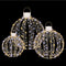 3x Christmas Fairy Light Balls 360 LED Decorations Jingle Jollys