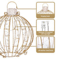 3x Christmas Fairy Light Balls 360 LED Decorations Jingle Jollys