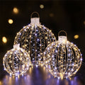 3x Christmas Fairy Light Balls 360 LED Decorations Jingle Jollys