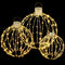 Jingle Jollys 320 LED Fairy Lights 3pc Ball Decoration Set