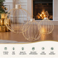 Jingle Jollys 320 LED Fairy Lights 3pc Ball Decoration Set
