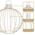 Jingle Jollys 320 LED Fairy Lights 3pc Ball Decoration Set