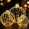 Jingle Jollys 320 LED Fairy Lights 3pc Ball Decoration Set