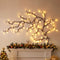 Jingle Jollys Christmas Willow Vine Lights Branch LED Fairy DIY Wall Decor 1.8m Warm White