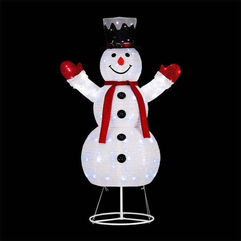 Jingle Jollys 200 LED Christmas Lights Snowman Fairy Light Decorations