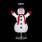 Jingle Jollys 200 LED Christmas Lights Snowman Fairy Light Decorations