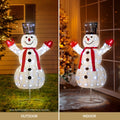 Jingle Jollys 200 LED Christmas Lights Snowman Fairy Light Decorations