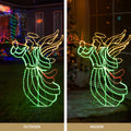 Jingle Jollys 504 LED Rope Light Christmas Decoration 1.44M Motif
