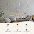 Jingle Jollys 288 LED Christmas Lights Bell Motif 1.8M
