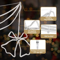 Jingle Jollys 288 LED Christmas Lights Bell Motif 1.8M
