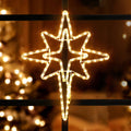 Jingle Jollys Christmas Star 57cm 90 LED Xmas Decoration Motif