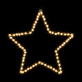 Jingle Jollys 50cm Star Christmas Lights 70 LED Xmas Decor