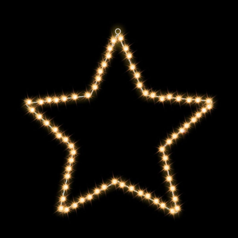 Jingle Jollys 50cm Star Christmas Lights 70 LED Xmas Decor