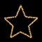 Jingle Jollys 50cm Star Christmas Lights 70 LED Xmas Decor