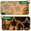 Jingle Jollys 50cm Star Christmas Lights 70 LED Xmas Decor