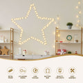 Jingle Jollys 50cm Star Christmas Lights 70 LED Xmas Decor