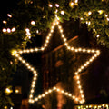 Jingle Jollys 50cm Star Christmas Lights 70 LED Xmas Decor