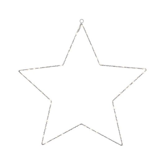 Jingle Jollys Christmas Star Lights 50cm 70 LED Xmas Decorations