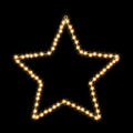 Jingle Jollys Christmas Star Lights 50cm 70 LED Xmas Decorations