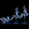 Jingle Jollys Christmas Lights Reindeer Sleigh 120 LED