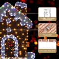 330 LED Christmas Lights Gingerbread Fairy Light Decoration