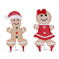 30 LED Christmas Gingerbread Fairy Lights Warm White Decoration