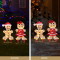 30 LED Christmas Gingerbread Fairy Lights Warm White Decoration