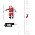Jingle Jollys 3.5M 300 LED Christmas Ladder Lights Santa