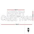 Jingle Jollys 360 LED Rope Light 1.6M Christmas Outdoor Decoration