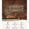 Jingle Jollys 288 LED Christmas Lights Outdoor Indoor Decorations