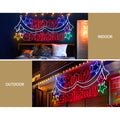 Jingle Jollys Christmas Lights 191cm 612 LEDs Fairy Light Outdoor