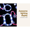 Jingle Jollys 1M 248 LED Christmas Lights Santa Motif Decorations