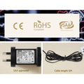 Jingle Jollys 1M 248 LED Christmas Lights Santa Motif Decorations