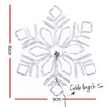 0.82M Christmas Lights 304 LED Snow Motif Jingle Jollys