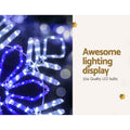 0.82M Christmas Lights 304 LED Snow Motif Jingle Jollys