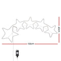 Jingle Jollys 560 LED Rope Light 1.25M Christmas Lights Outdoor