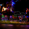 Jingle Jollys 2.1M 631 LED Christmas Train Lights Decoration