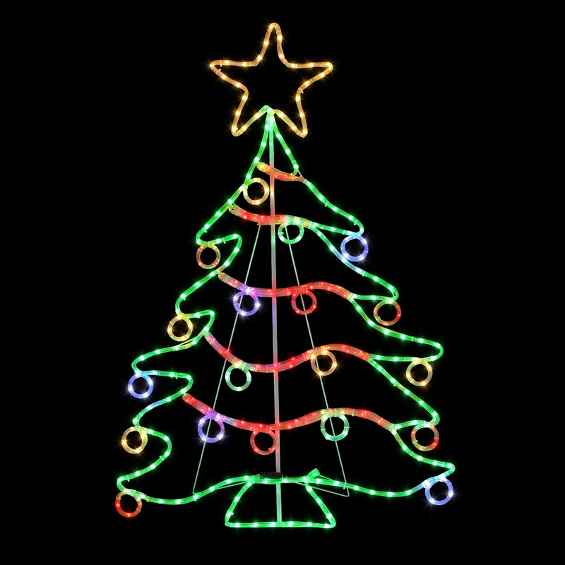 Jingle Jollys 1.18M Christmas Lights 288 LED Rope Outdoor