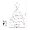 Jingle Jollys 1.18M Christmas Lights 288 LED Rope Outdoor