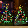 Jingle Jollys 1.18M Christmas Lights 288 LED Rope Outdoor