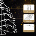 Jingle Jollys 1.18M Christmas Lights 288 LED Rope Outdoor