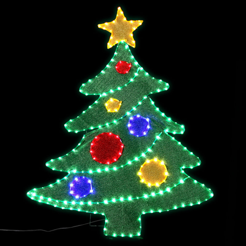 Jingle Jollys 150cm Christmas Lights 220 LED Rope Light Outdoor